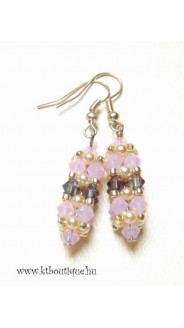 Paradise Rose fülbevaló, rose water opal-paradise shine