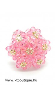 Óriás hópehely gyűrű, rózsa