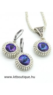 Klasszikus szett, ezüst-kék