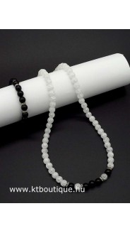 Ásványos szett, ónix-hegyikristály