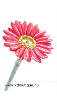 Gerbera virág, piros