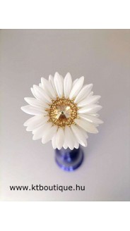 Gerbera virág, fehér